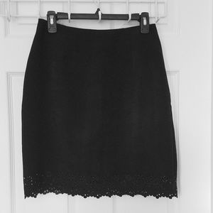 Black business skirt